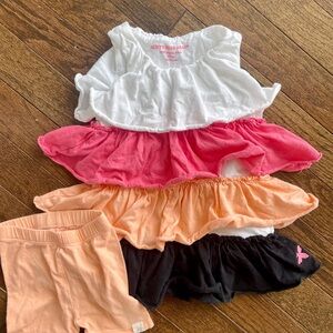 Burt's Bees Baby Cotton Ruffle Dress